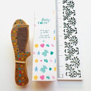 3460 TOUS EXCLUSIVE BABY TOUS SET HAIR BRUSH AND COMB KIDS GIFT